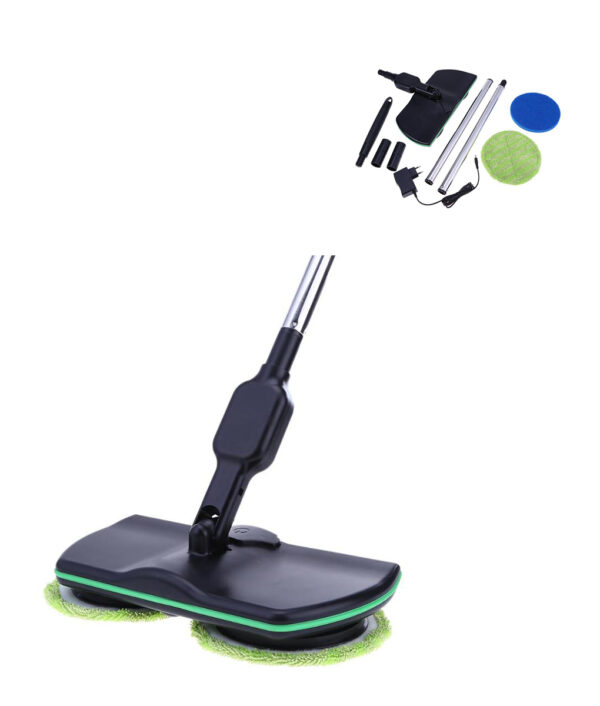 Stainless Steel Chargeable Electric Mop Hand Push Sweeper Cordless Household Cleaning Tools Sweeping Machine 1