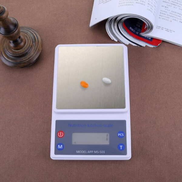 Stainless Steel Smart Home Scales portable Digital Electronic Scales Steelyard Postal Food Bluetooth Nutrition Timbang Libra 3
