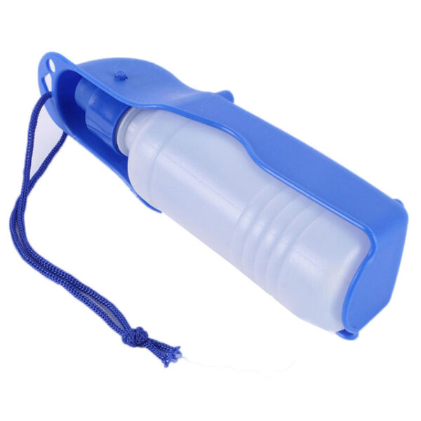 Transer Pet Dog Water Bottle 250ml 500ml Plastic Portable Water Bottle Pets Outdoor Travel Inom