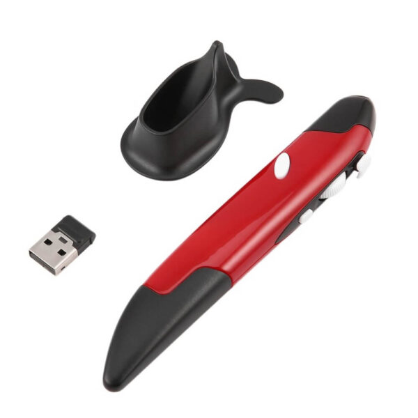 Ang Universal 2 4GHz USB Wireless Mouse Optical Pen Mouse Adjustable 500 1000DPI alang sa Laptops Desktops Computer 2