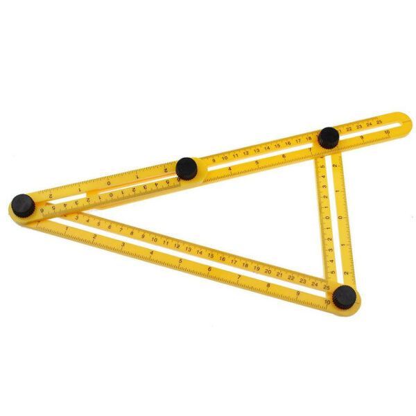 Universal Angularizer Ruler Multi Angle Measuring Tool Ultimate Yellow