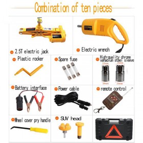 12V Electric Car Jack and Wrench for Smart Travel - image 6