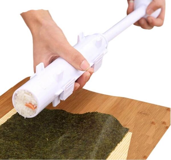 welford Roller Sushi maker Roll Mold Making Kit Sushi Bazooka Rice Meat Vegetables DIY Making Kitchen 4