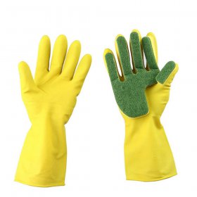 Scrub Sponge Gloves - image 1