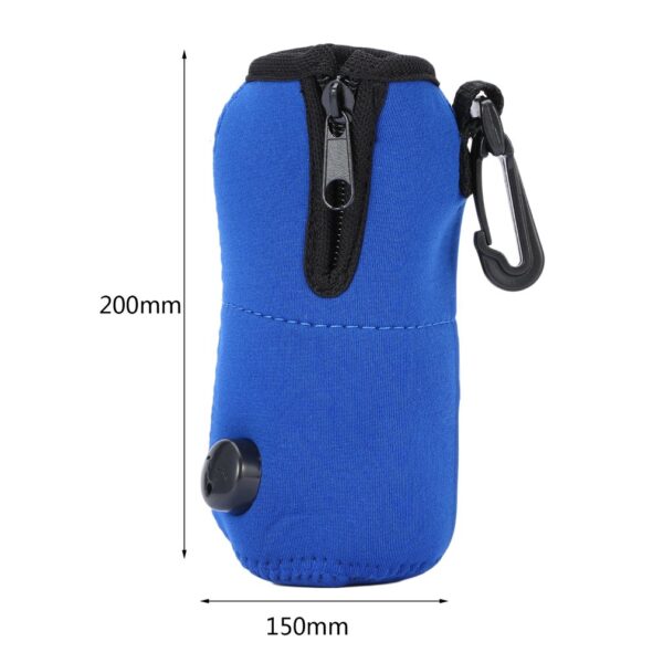 12V Portable DC Car Baby Bottle Warmer Heater Cover Food Milk Travel Cup Covers Safty Bottle 5