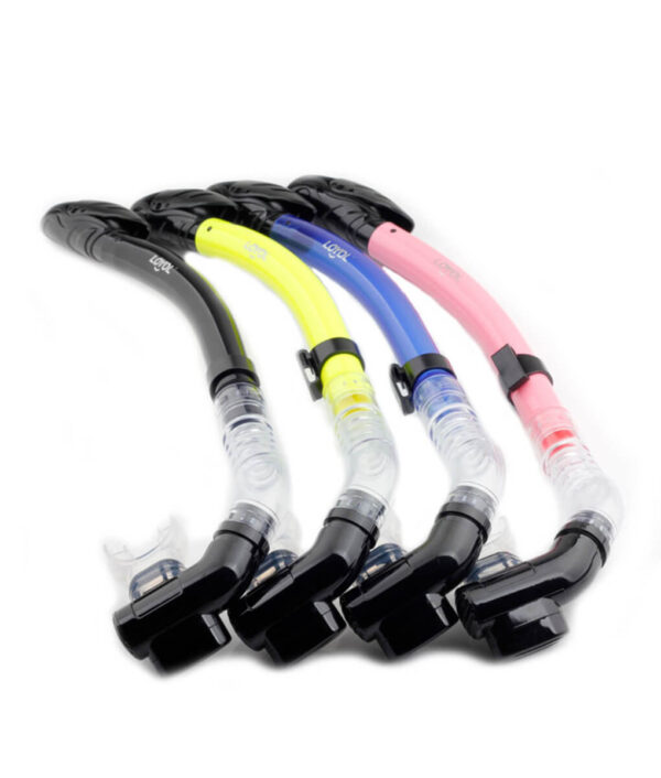 1pcs Diving Snorkel tube for Swimming Center Full Dry Silicone Mouthpiece Underwater swim Scuba Tube Air 6