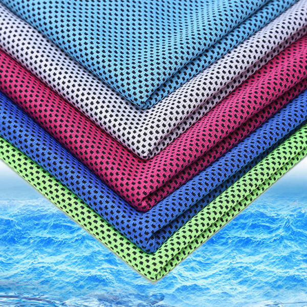 2018 Multicolor 90 30cm Ice Towel Utility Enduring Instant Cooling Towel Heat Relief Reusable Chill Cool