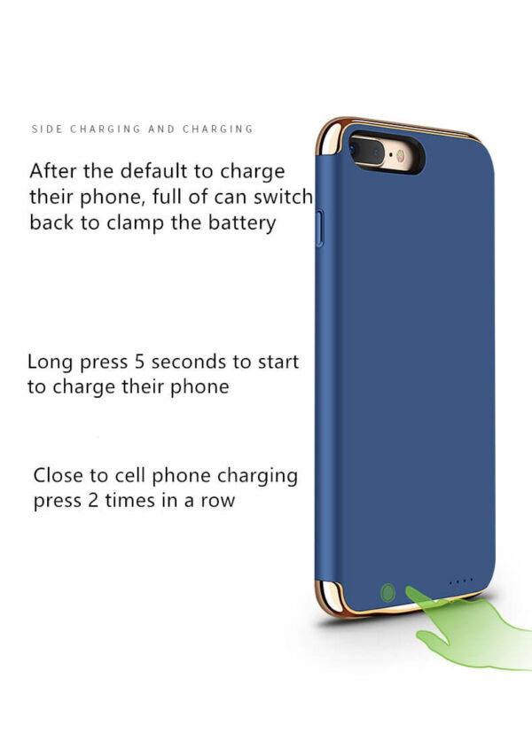 2500 3500mAh Portable PowerBank Battery Case For iPhone 6 6S 7 8 External Battery Charger Case