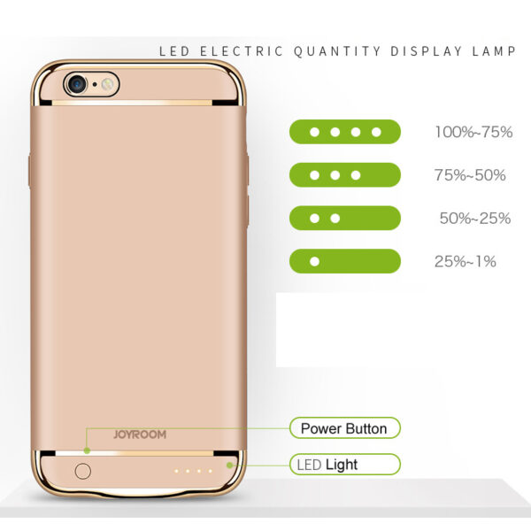 2500mAh 3500mAh Battery Charger Case For iPhone 6 6 plus Power Bank Ultra Thin External Backup 5