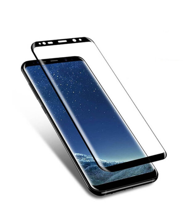 3D Buet Full Dekning Herdet Glass Beskytter For Samsung Galaxy S9 Skjermbeskyttelsesfilm For