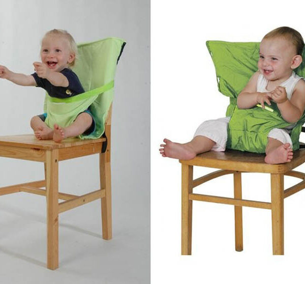 Baby Chair Portable Infant Seat Product Dining Lunch Chair Seat Safety Belt Feeding High Chair Harness 3