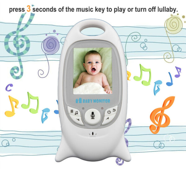 Baby Sleeping Monitor Color Video Wireless with camera baba electronic Security 2 Talk Nigh Vision IR 2
