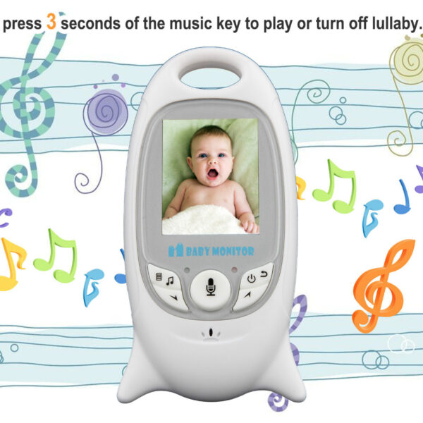 Baby Sleeping Monitor Color Video Wireless with camera baba electronic Security 2 Talk Nigh Vision IR 2