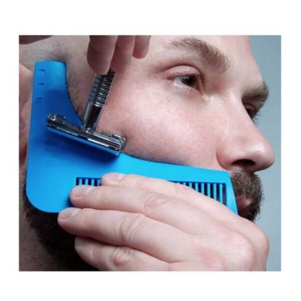 Beard Bro Hair Trimmers Beard Shaping Tạo kiểu Người đàn ông Quý ông Râu Cắt tỉa Mẫu tóc cắt khuôn Tóc 2