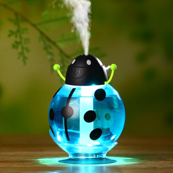 Beetle humidifier USB Humidifier Aroma diffuser Aromatherapy Essential oil diffuser Mini Portable Mist Maker 260ml LED 1