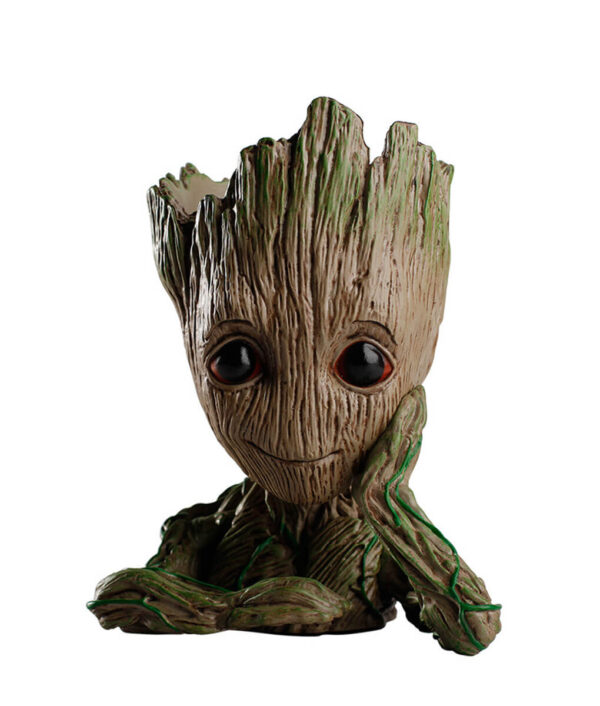 Drop shipping plant pot Tree Man Hero Creative guardians of the galaxy flowerpot baby action figure