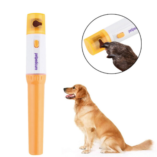 Cortauñas eléctrico indoloro para mascotas Pedi Pet Dogs Cats Paw Nail Trimmer Cortar mascotas Lima para moer