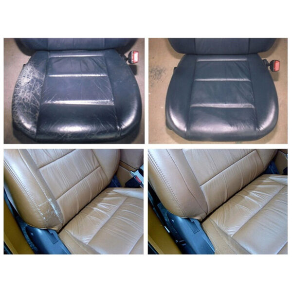 Liquid Skin Leather Auto Car Seat Sofa Coats Holes Scratch Cracks Rips No Heat Liquid Leather 5