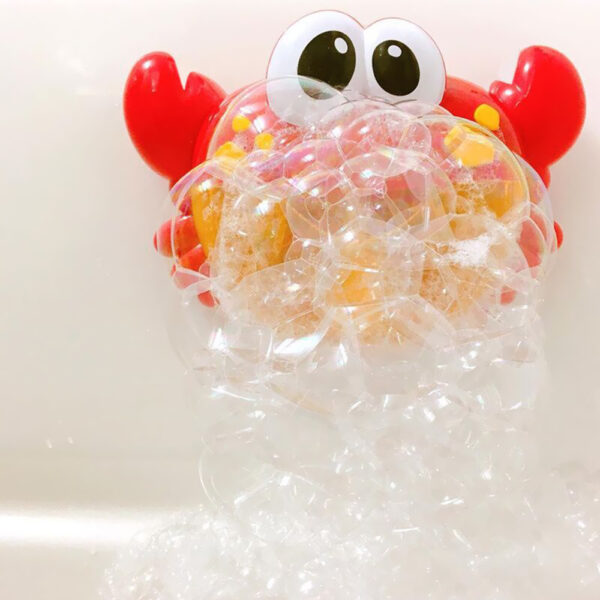 New Arrival Bubble Crabs Baby Bath Toy Funny Bath Bubble Maker Pool Swimming Bathtub Soap Machine 10
