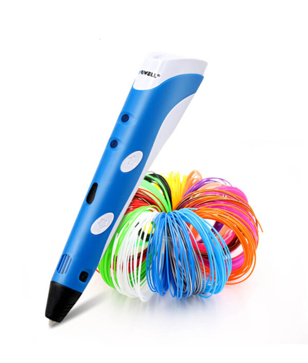 Original Myriwell 3D printing pen1 75mm ABS Smart 3d drawing pens Free Filament transparent PC soft 1 1