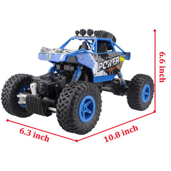 RC Autoa 2 4G Rock Crawler Autoa 4 WD Monster Truck 1 18 Off Road Ibilgailua 4