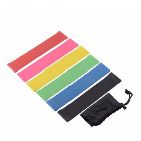 6 Levels Exercise Bands (6 pieces) - image 1