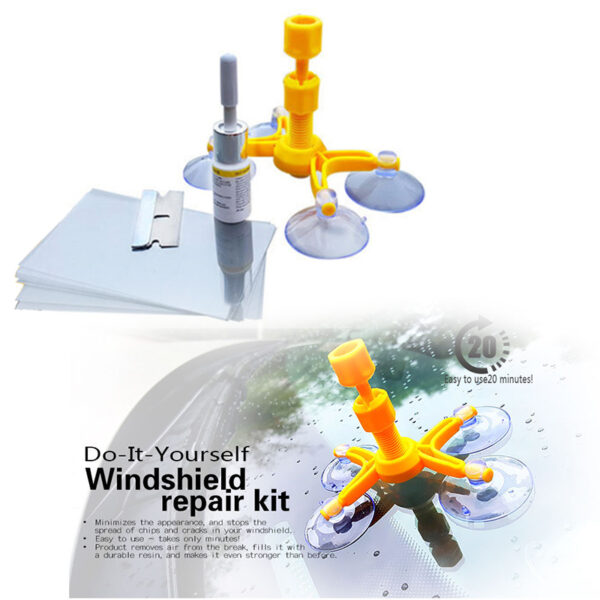 Windshield Repair Kits DIY Car Window Repair Tools Glass Scratch Windscreen Crack Restore Window Screen Polishing 2