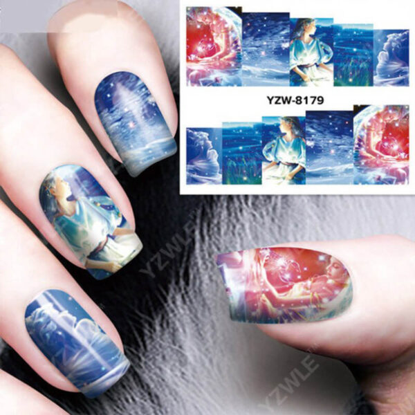 1pc Nail Sticker Water Transfer Decals Galaxy Starry Sky Watermark Slider Gel Nail Art Decoration Manicure 8 1.jpg 640x640 8 1