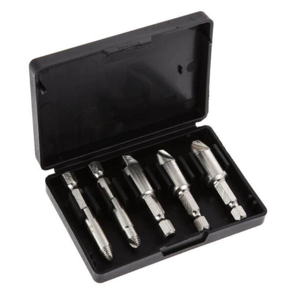 5Pcs Set Hexagonal Schacht 1 4 Titan Broken Bolt Damage Screw Remover Extractor Set Stripped Bolt d4c31c9b e373 4ba1 81c6