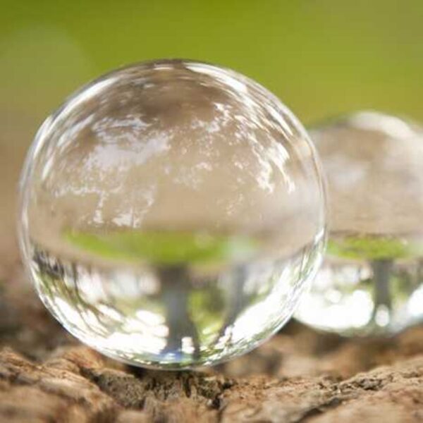 6 7 8 CM Clear Quartz Crystal Ball Natural Amber Stones Feng Shui Glass Photography Balls 3
