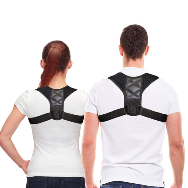 Adjustable Back Posture Corrector Clavicle Spine Back Shoulder Lumbar Brace Support Belt Posture Correction Prevents Slouching 1 1