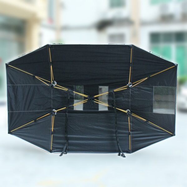 Car Outdoor Roof Umbrella Sunshade Insulation Cover Travel Roof Semi automatic Car Umbrella Covers Sun Guard 5
