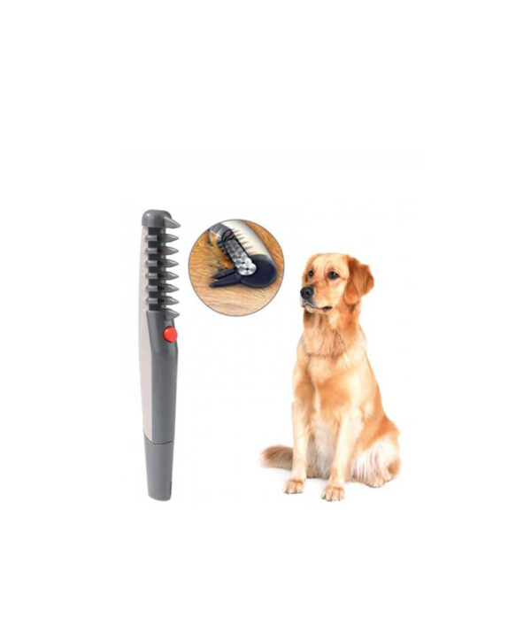 Electric Pet Imbwa Kukudza Muzinga Imbwa Brush Pet Bvudzi Removal Brush Imbwa Katsi Bvudzi Fur Trimmer 1 510x510 1