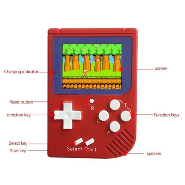 Portable Mini Game Console 2 5 LCD Handheld Game Player 8 bit Video Game Console Support 2