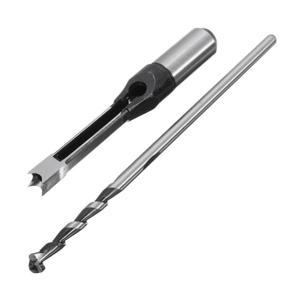 10mm 16mm Square Hole Mortiser Drill Bit Mortising Chisel Woodworking Electric Drill Tools Mayitr 3