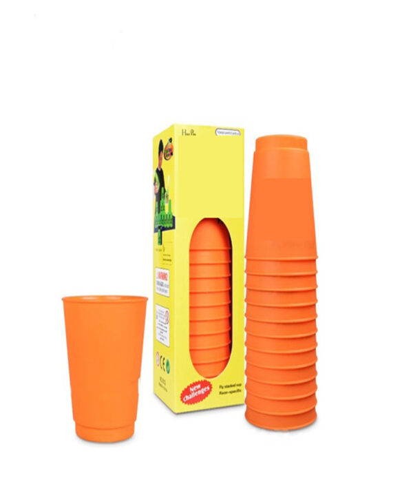 12Pcs Set Speed Cups Game Rapid Game Sport Flying Stacking Holloween Christmas Gift Hand Speed Training 4 1 1