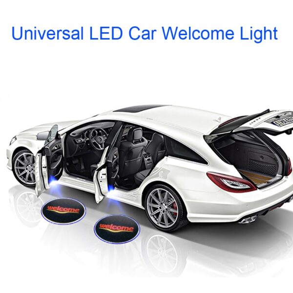 1PC Universal Wireless Car Door Welcome Logo Light Projector LED Laser Lamp Para sa Ford BMW Toyota 1