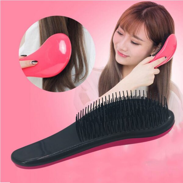 1pcs Hair Brush Magic Detangling Handle Show Er Anti Static Comb Salon Styling Tamer Tool para sa 1