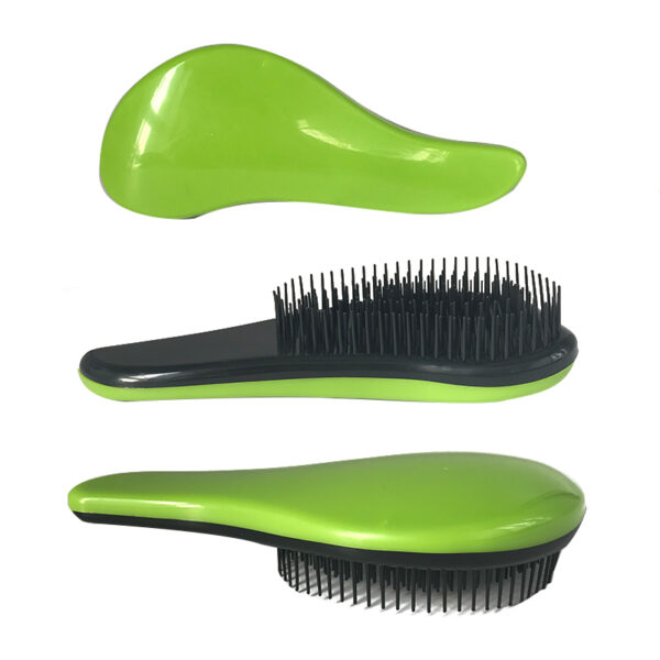 1 unitat de raspall de cabell Mànec de desentranyat màgic Show Er Anti Static Comb Salon Styling Tamer Tool for 3