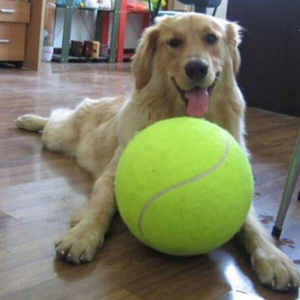 24cm Dog Tennis Ball Giant Pet Toy Tennis Ball Dog Chew Toy Signature Mega Jumbo Kids 1