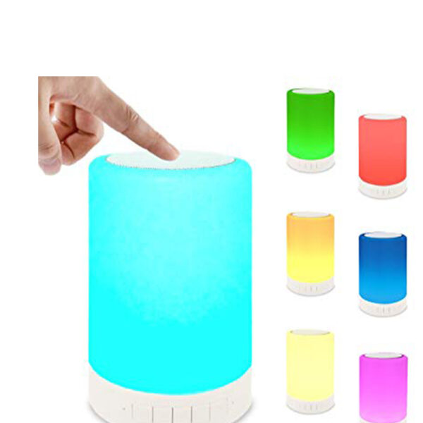 night light bluetooth speaker