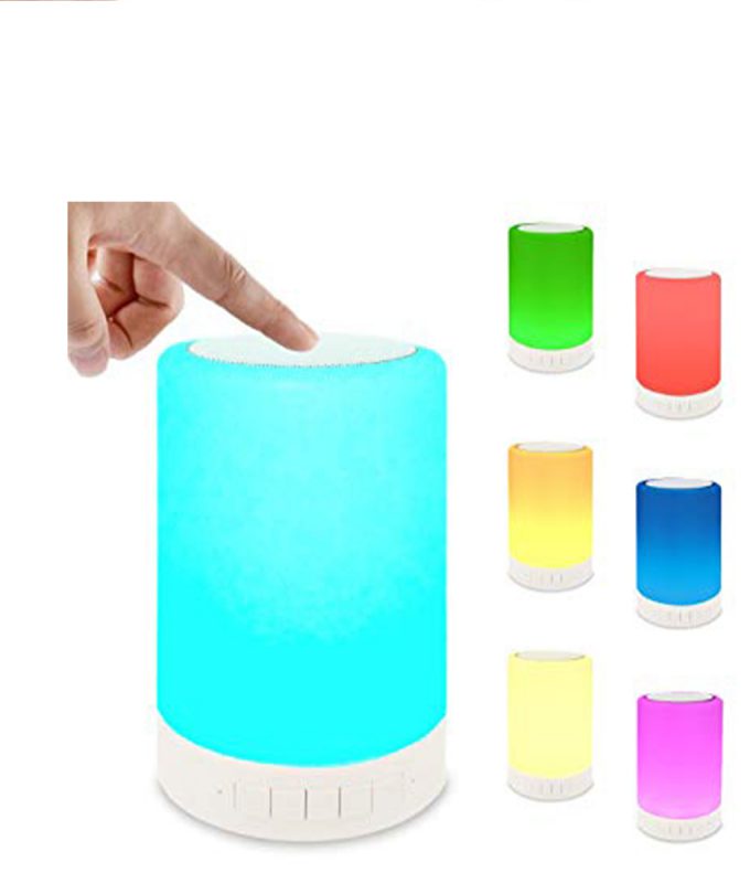 night light bluetooth speaker