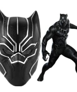Black Panther Masks Movie Fantastic Four Cosplay Men s Latex Party Mask for Halloween Cosplay Props 1