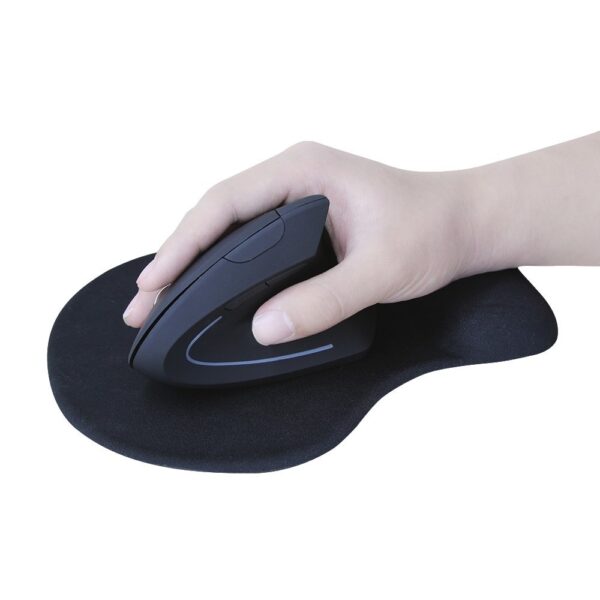 CHYI Wireless Mouse Ergonomic Optical 2 4G 800 1200 1600DPI Colorful Light Wrist Healing Vertical Mice 4