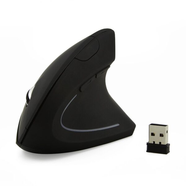 CHYI Wireless Mouse Ergonomic Optical 2 4G 800 1200 1600DPI Mabulukon nga Kahayag Wrist Pag-ayo Vertical