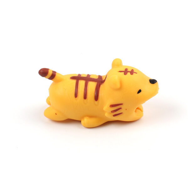 Kabelbitt Cute Animal kabelbeskytter for iphone usb kabel organizer chompers lader wire holder