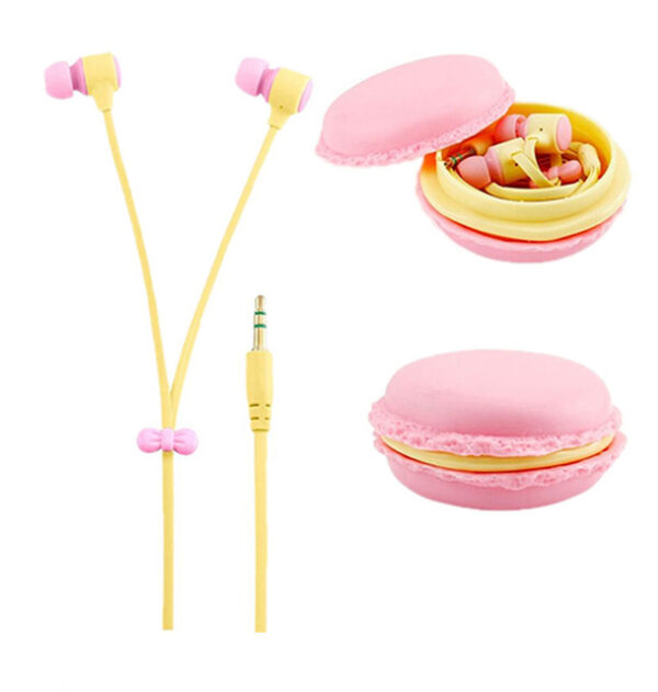 Cute Macaroon Earphones 3 5mm In Ear Earphone With Macaroon Case For Xiaomi Samsung Sony iphone 5.jpg 640x640 5