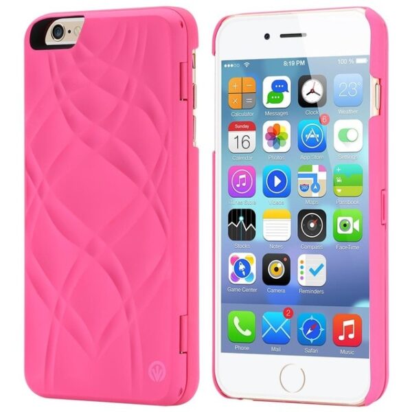 FLOVEME Water Patterned Flip Case For iPhone 6 6S 7 8 Plus Girly Card Slot