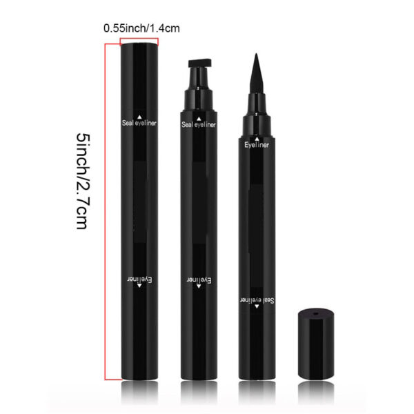 HDAIY חותמת איפור עפרונות אייליינר כפול קצה עמיד לאורך זמן נוזל עיפרון עמיד למים יופי כלים היטב SK88 5