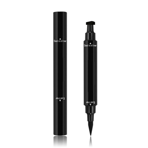 HDAIY Makeup Stamp Eyeliner Pencils Duebel Enn Dauerend Flësseg Waasserdicht Bleistift Schéinheetsinstrumenter gutt